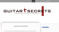 Desktop Screenshot of guitarsecrets.de